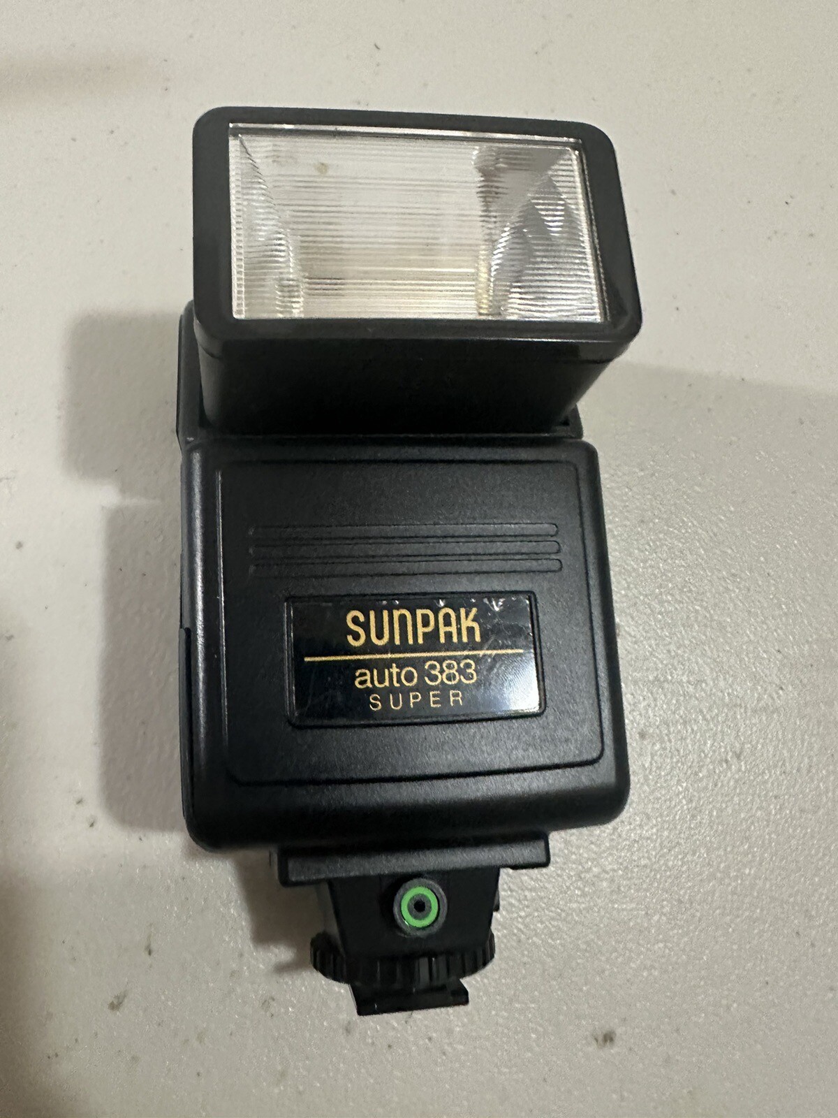 Sunpak Auto 383 Super Flash - With Instructions- Sold As Is