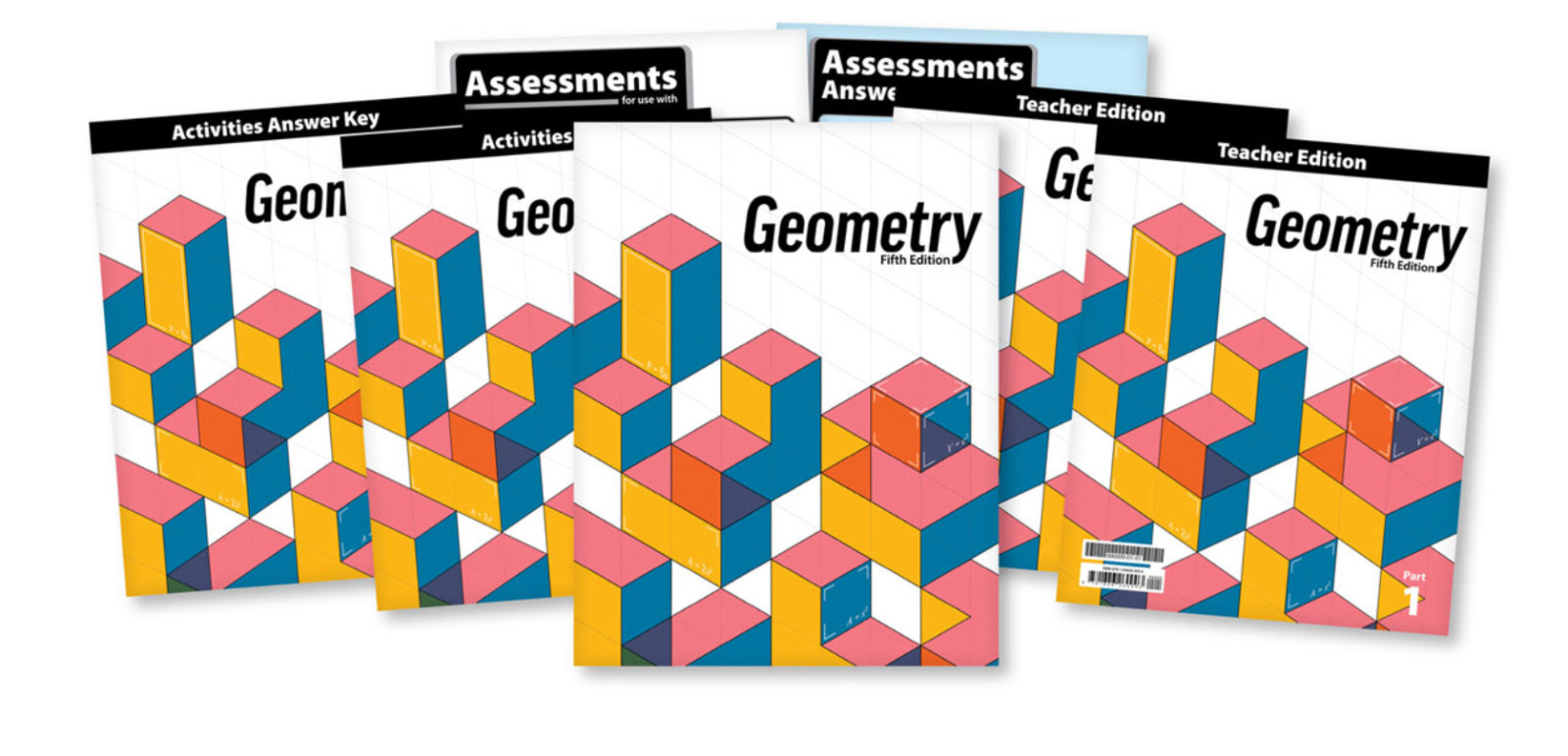 NEW BJU Press 10th grade GEOMETRY Complete Subject Kit 5th ed Box Set Math 10