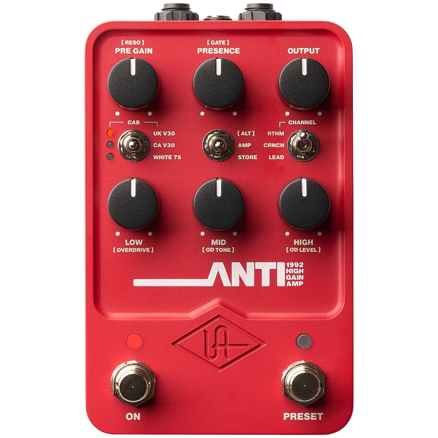 Universal Audio UAFX ANTI 1992 High Gain Amp Pedal