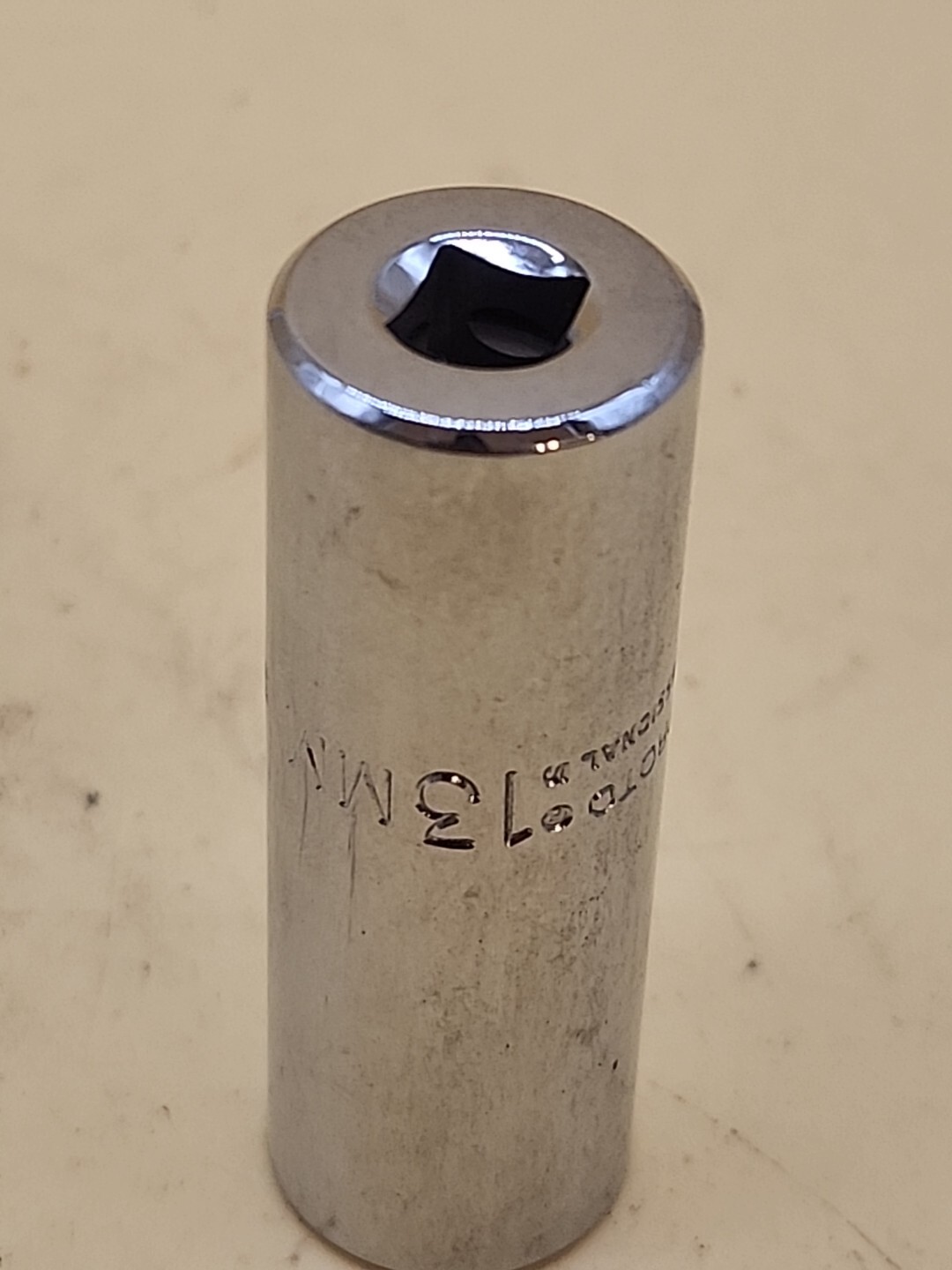 Proto Professional 4713LM 13mm Deep Socket 6 Pt. 1/4" Dr.