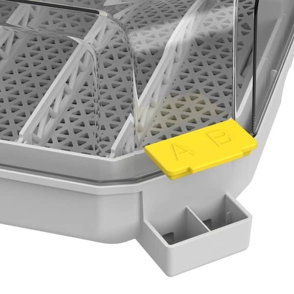 30 Egg Incubator with Humidity Display, Egg Candler