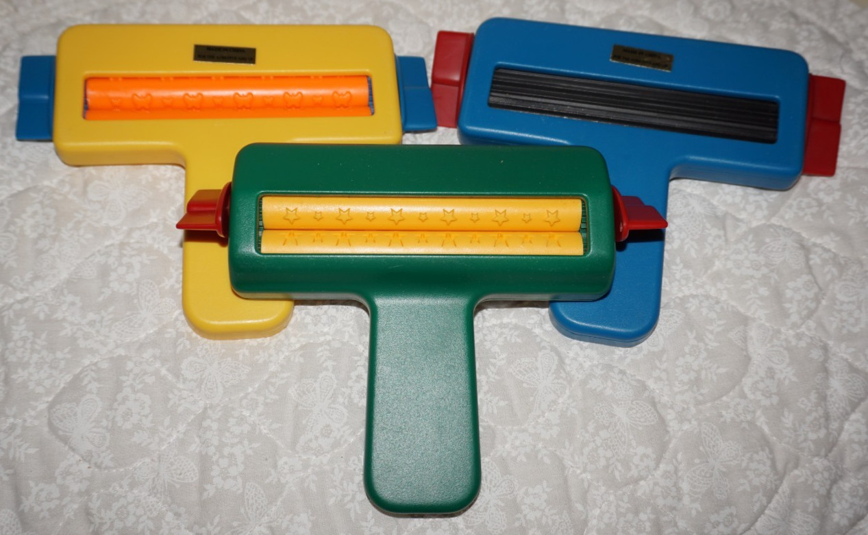 3 Paper Crimpers for lightweight Stock Card to add Texture & Straight Patterns