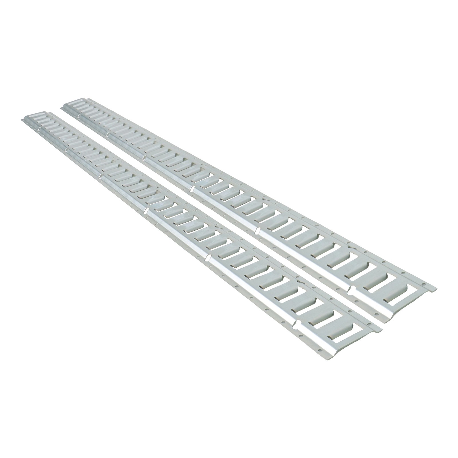 For Vans Trailers Silver 4 PCS 6' E Track Tie Down Rail Kit Carbon Steel