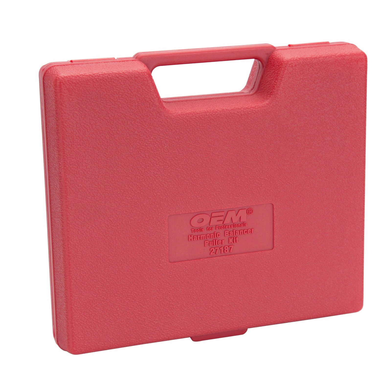 OEMTOOLS 27187 Harmonic Balancer Puller Kit, Removes 19 Piece, Red
