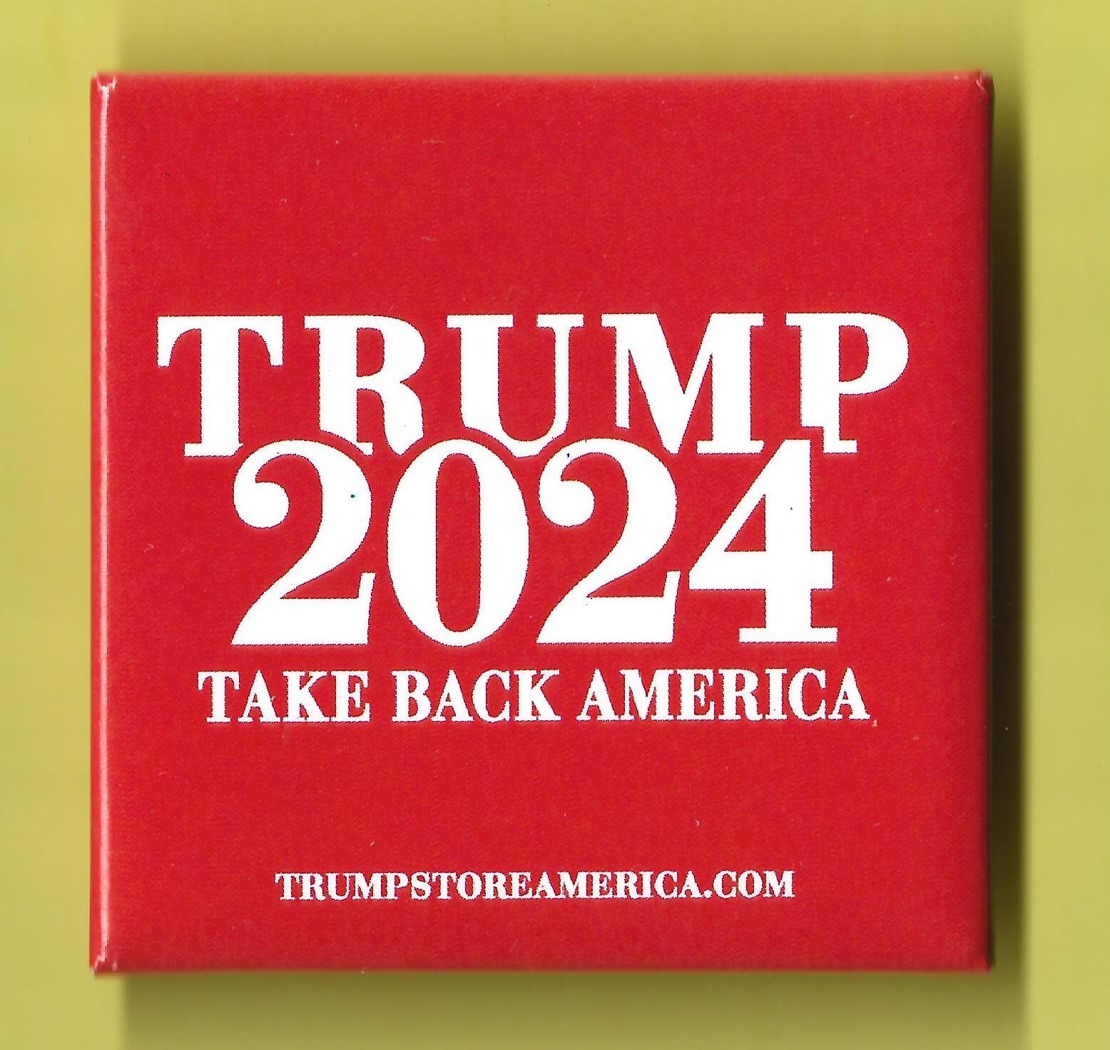 2024 Donald Trump 3" / "Stand with Trump" Presidential Campaign Button(Pin23)