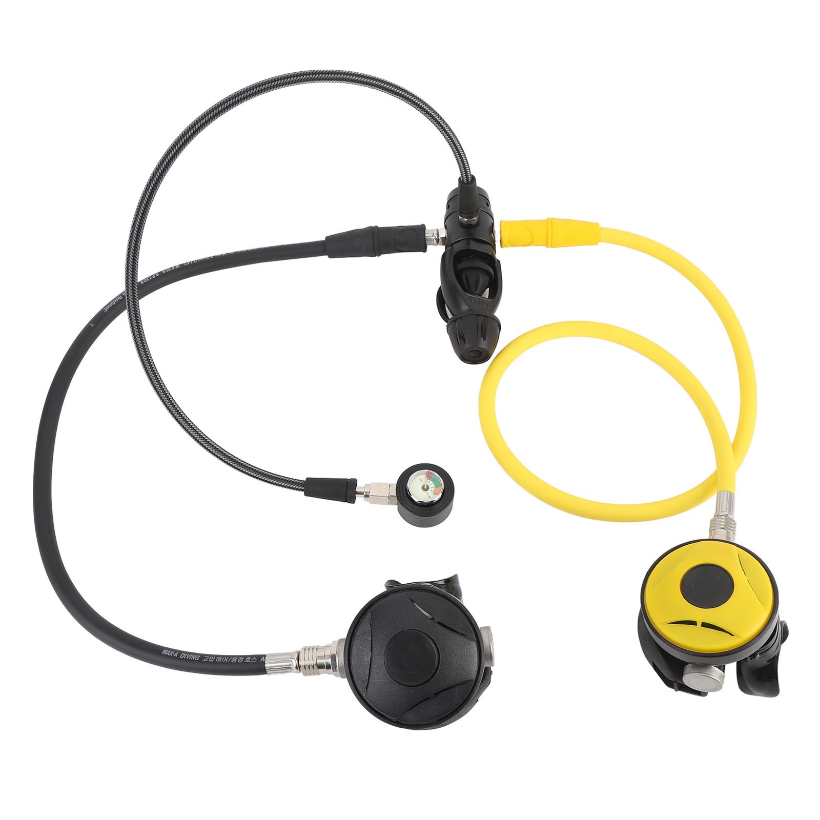 Aluminum Diving Regulator Set With Enhanced Stability For Underwater Breath DPFM