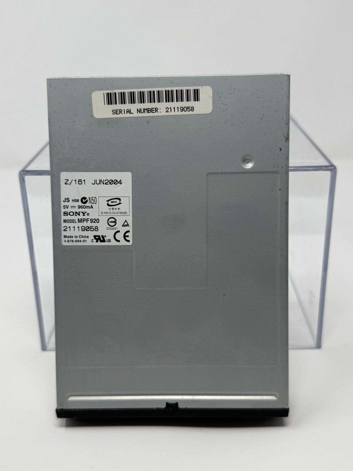 Sony MPF920 3.5" Floppy Disk Drive