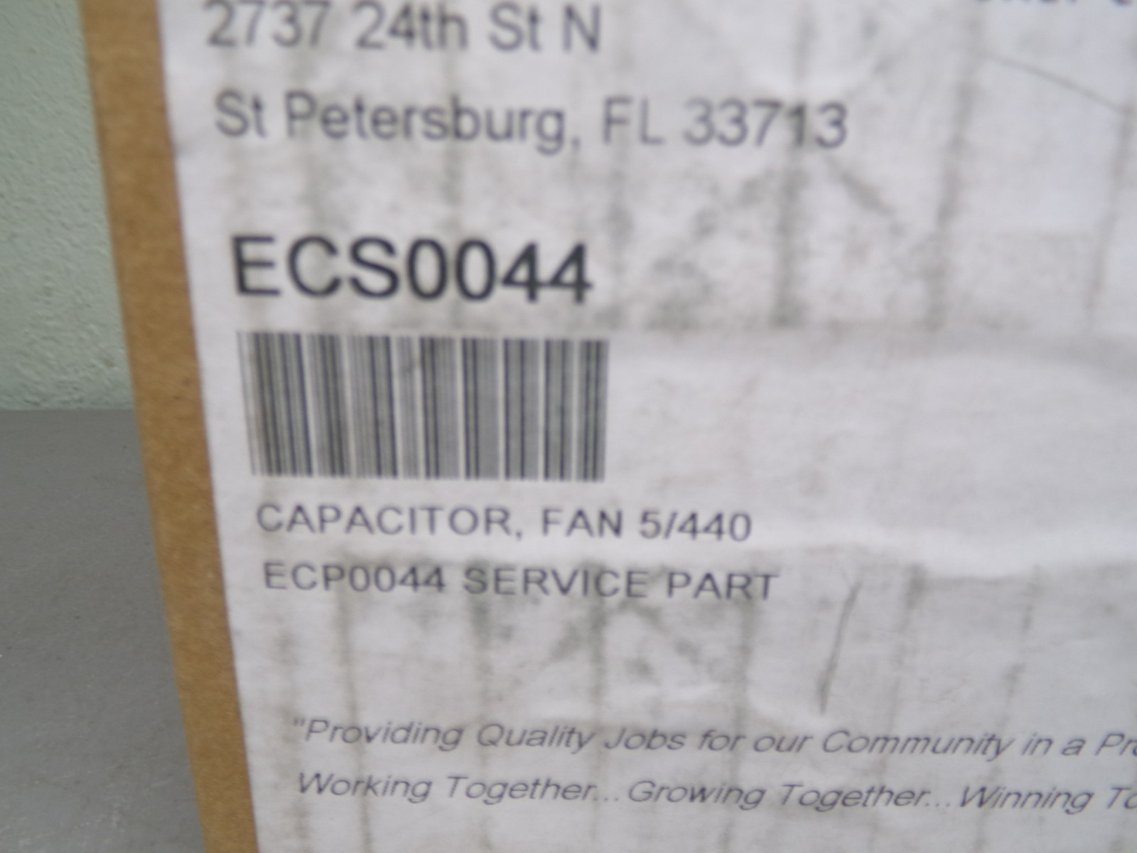 AQUACAL ECS0044 5/440 CAPACITOR