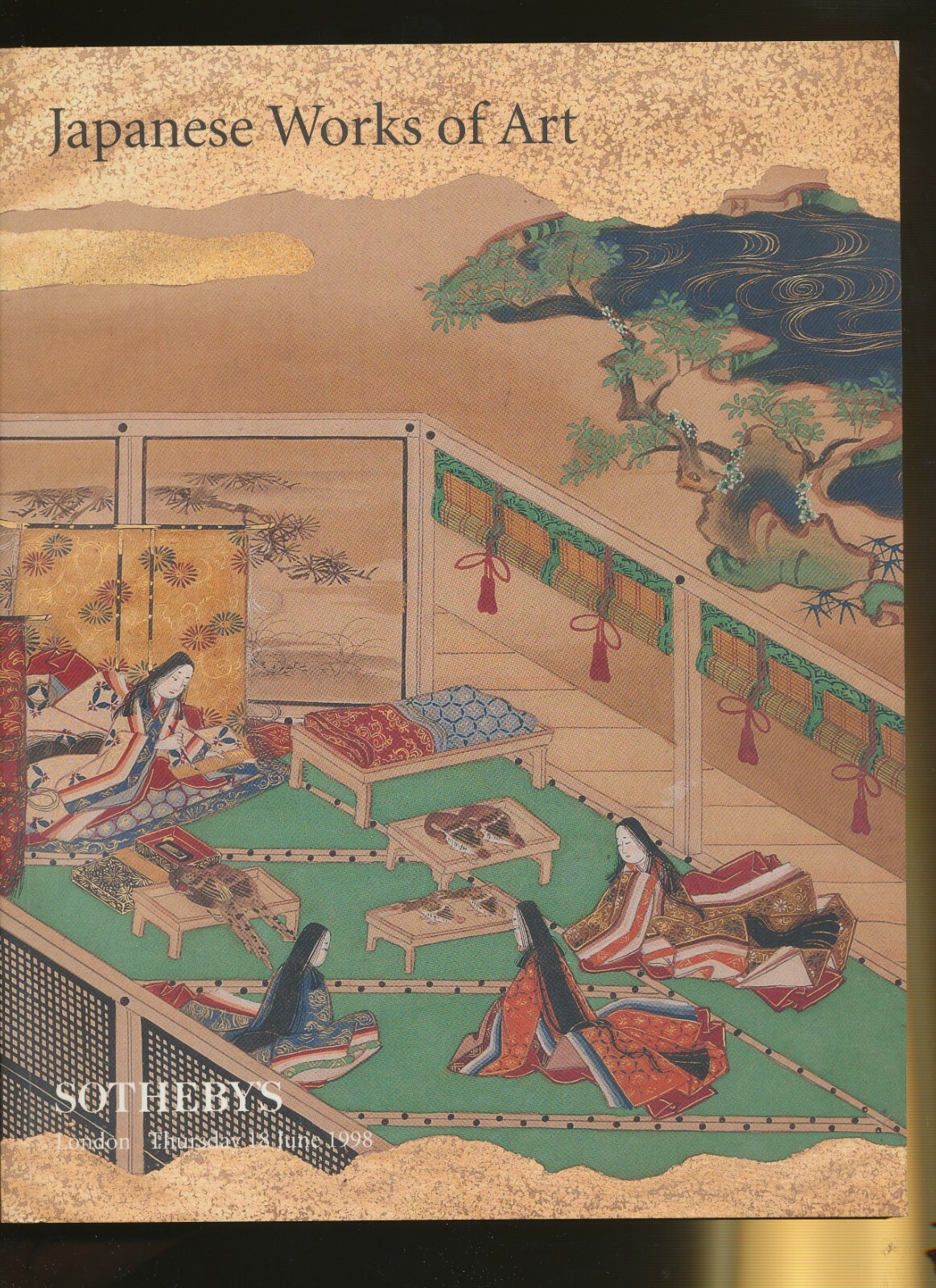 Japanese  Works of Art - Sotheby's London - 18 June 1998- 132 pp + PR. --b