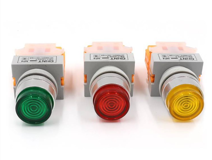 10PCS New Chint NP4-11DN Pushbutton Switches Brand