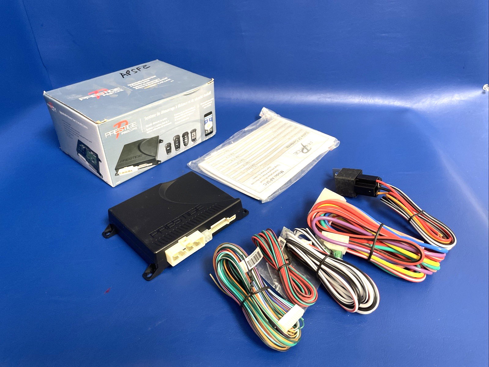 Prestige Remote Start & Security System - Model APSFC/NO REMOTE.