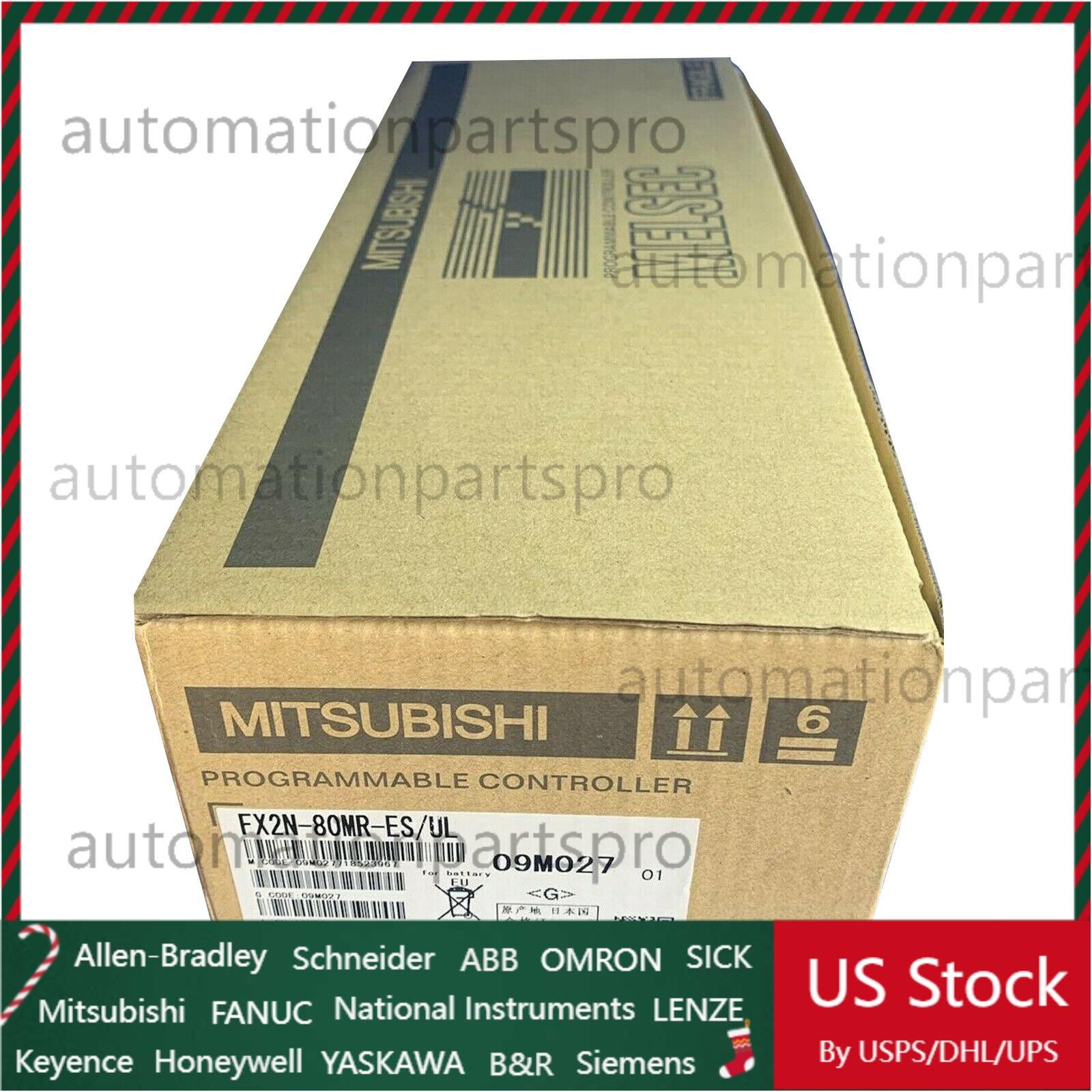 Mitsubishi Melsec FX2N-80MR-ES/UL Programmable Logic Controller NEW  US Free TAX
