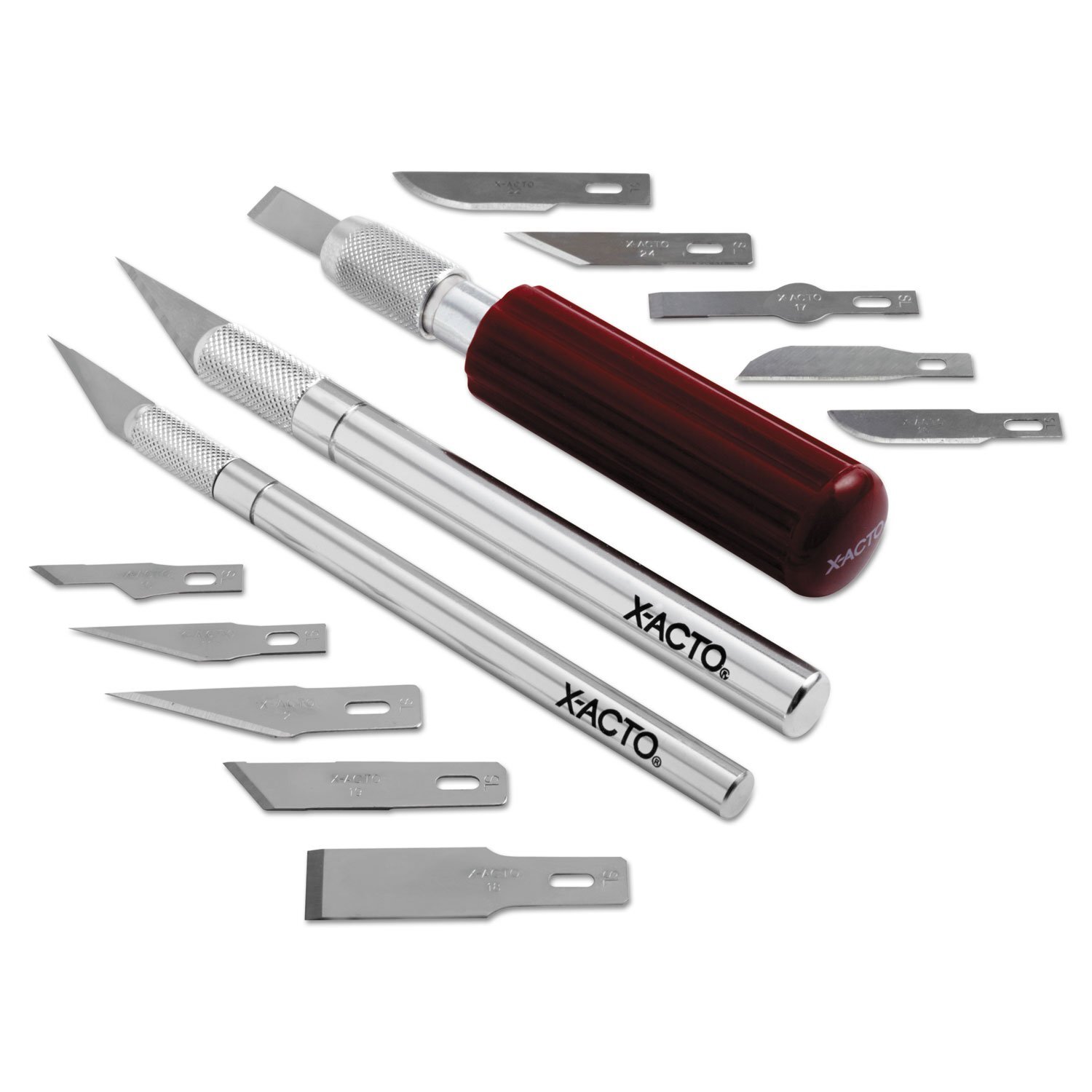 X ACTO Compression Knife Set 3 Knives 13 Blades Utility Cutting Tools Kit