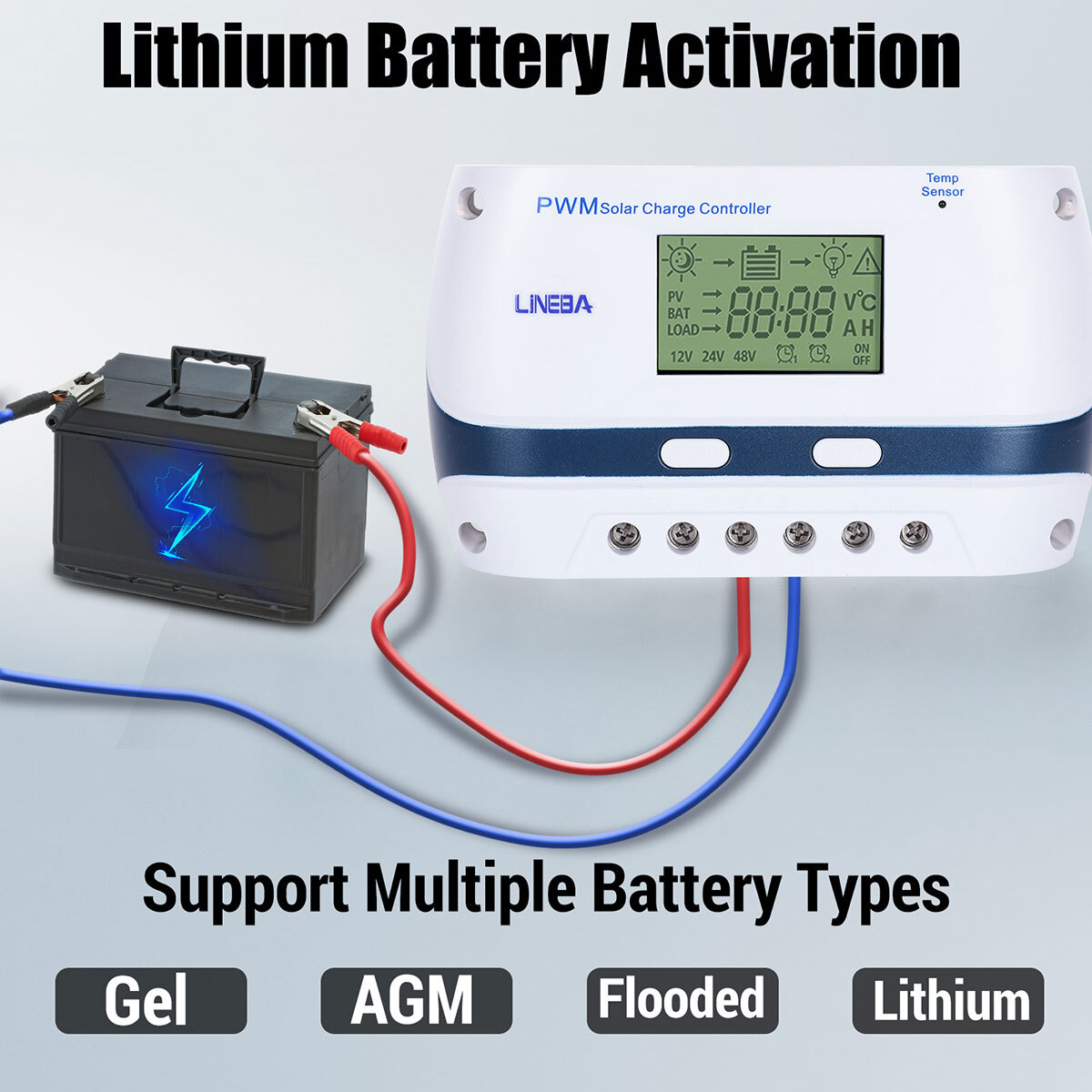 Compact 30A Solar Panel Regulator for Enhanced Battery Life and Efficiency