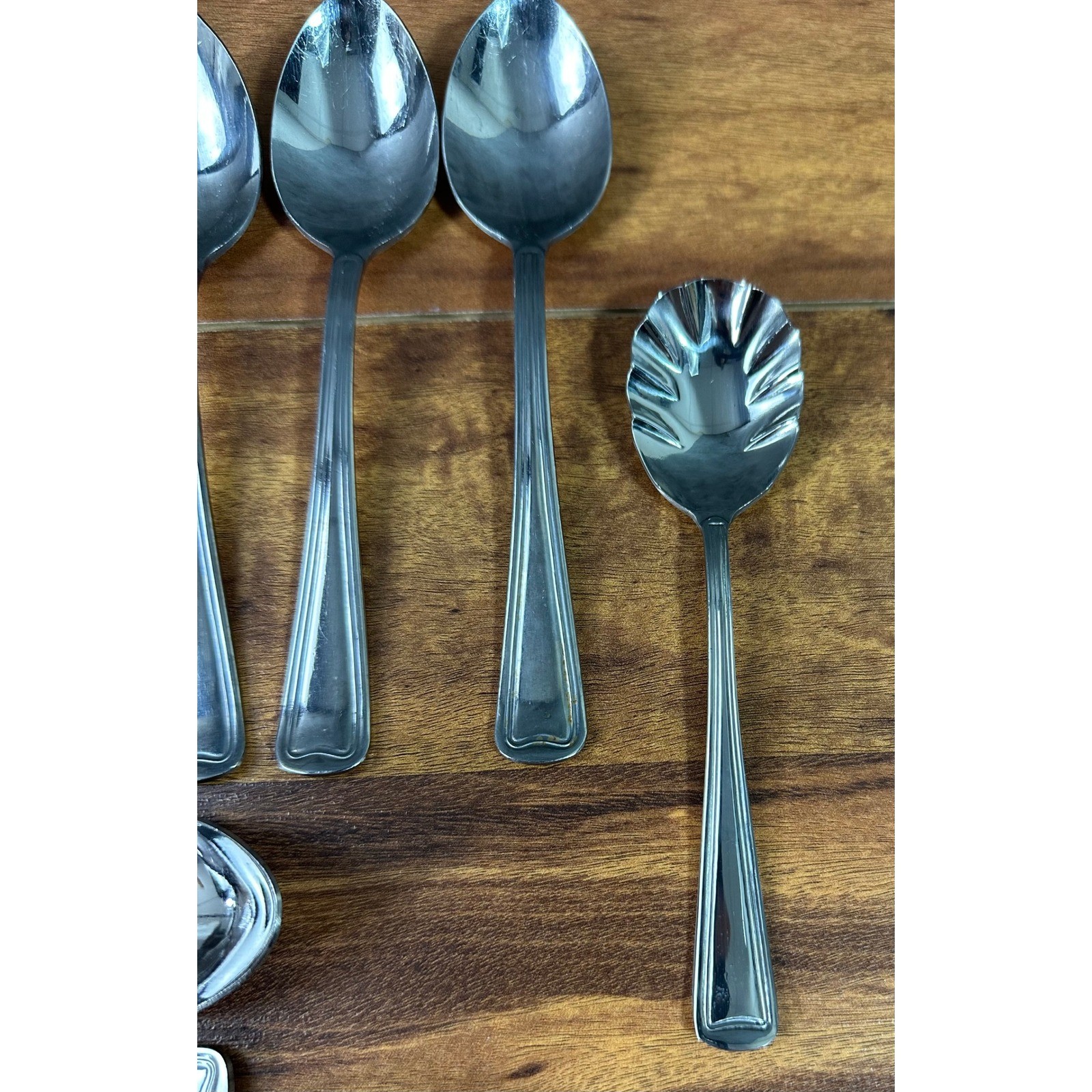 Wallace ~ Monroe ~ Flatware 15 Piece Lot Mostly Large Spoons