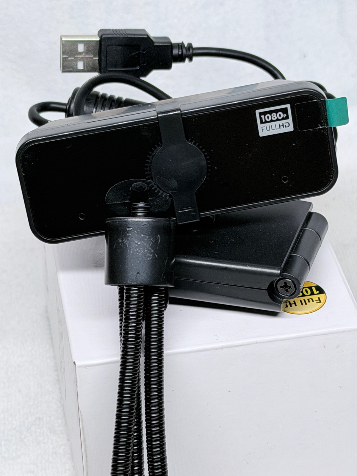Webcam With Microphone Full HD USB Plug New In Box