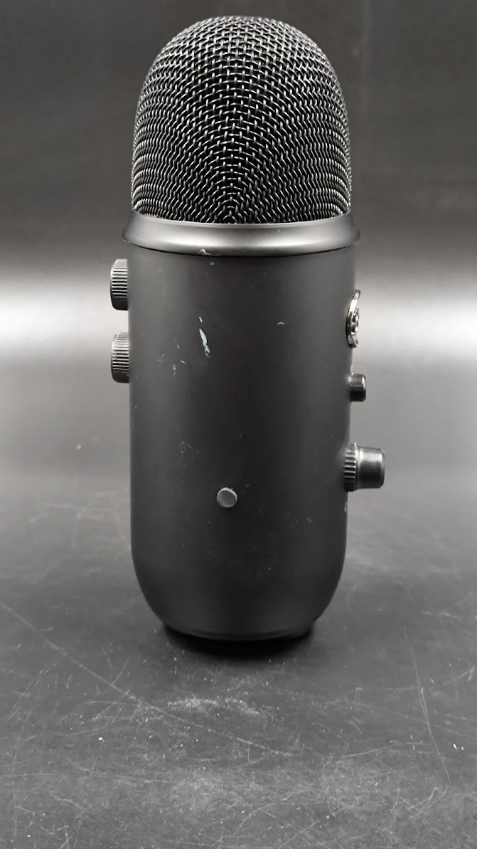 Blue Yeti Microphone Used Working Black