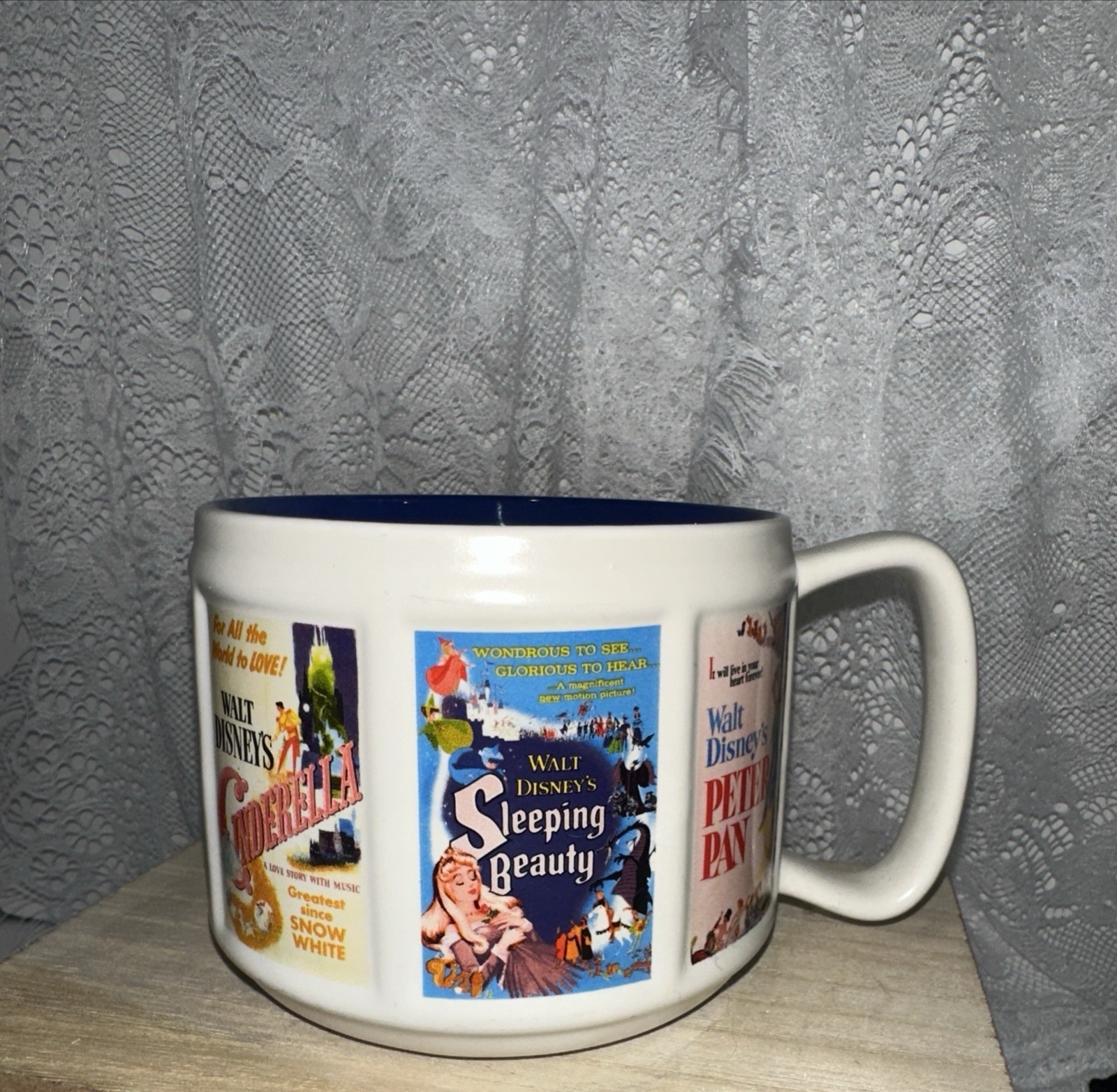 Disney store Classic Movie Poster coffee Mug-alice-cinderella-dumbo-lady  New