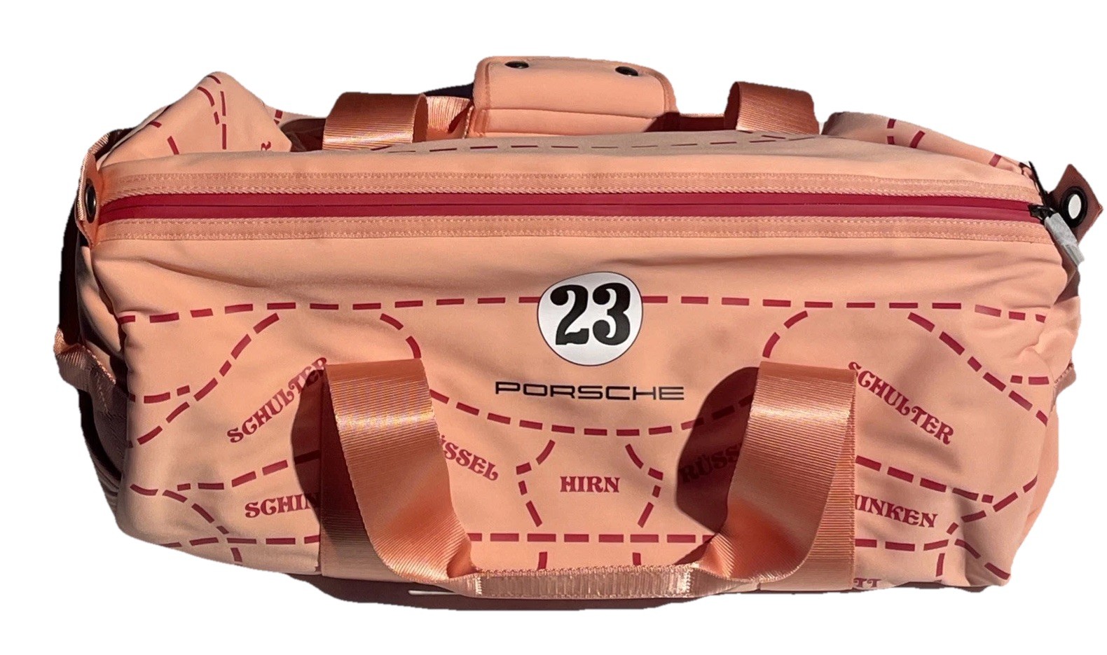 Porsche 917 Pink Pig Duffel Bag No 23 Motorsport Racing Weekender WAP0350110PROW
