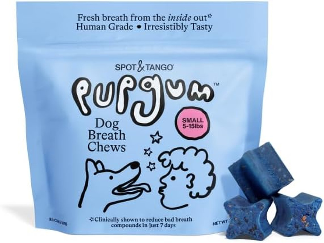 Pupgum Dog Dental Chews for Fresh Breath & Clean Teeth – Clinically Proven Ingre