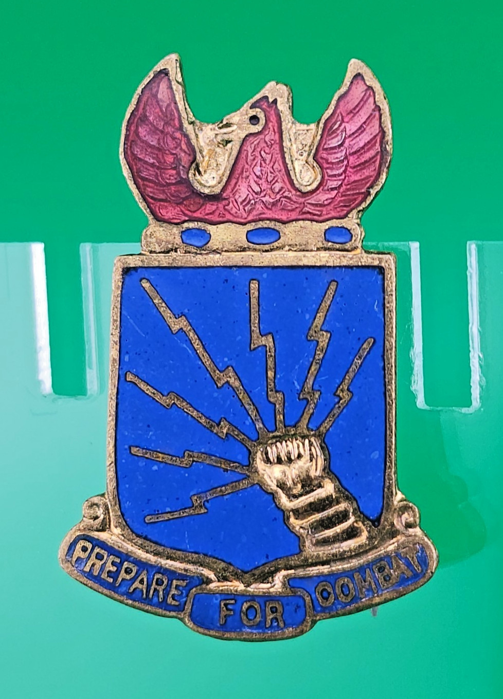 Vietnam Era Southeast Air Corps Training Center "PREPARE FOR COMBAT" DUI Pin