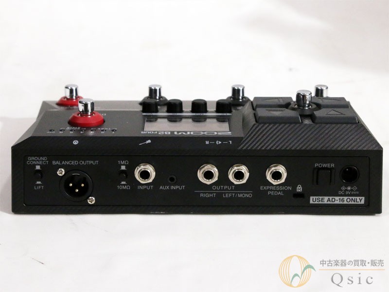 ZOOM B2 Four Multi-Effects Pedal 11 Amp Models 82 Effects Used