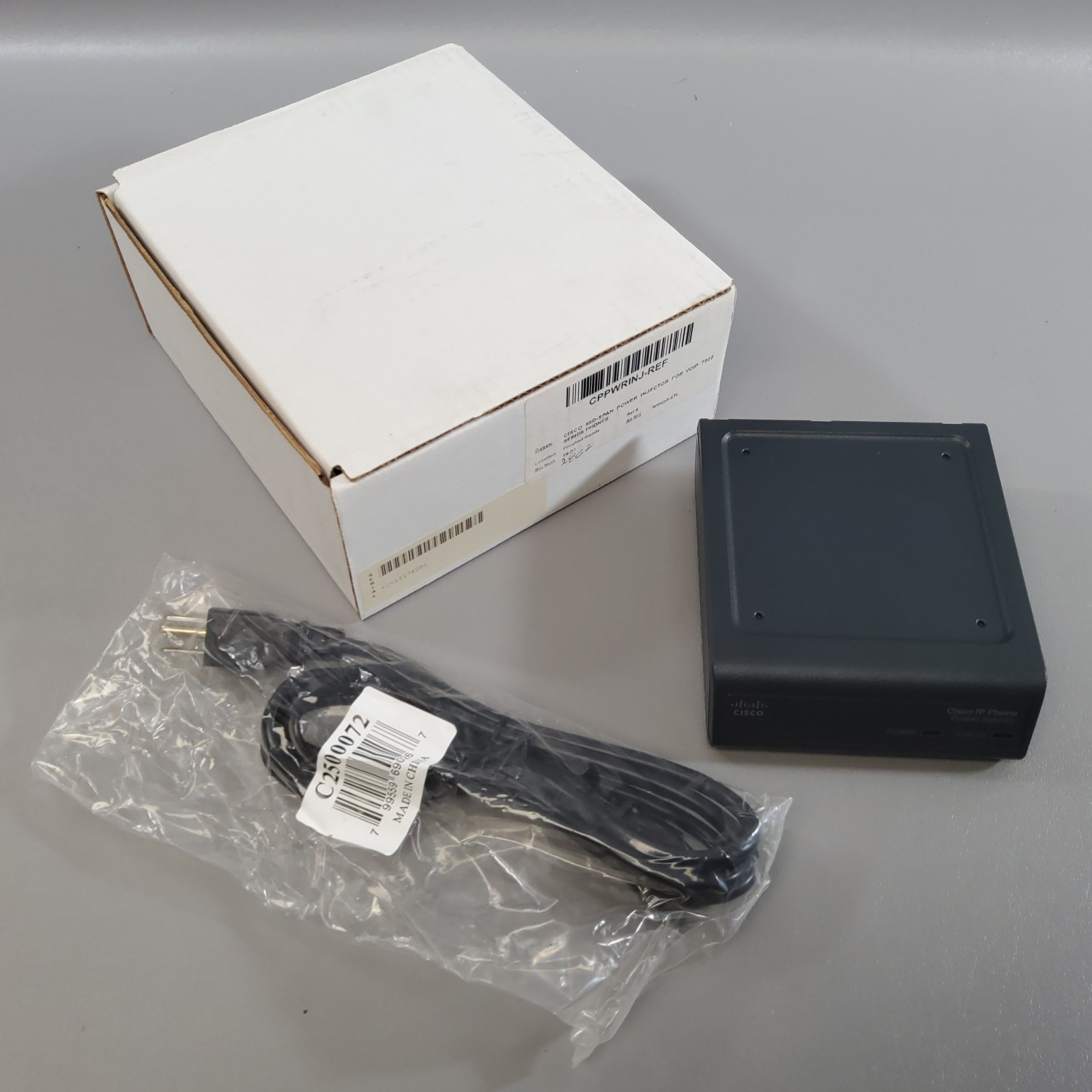 Cisco Cisco Mid-Span Power Injector For VOIP 7900 Series Phones  Brand New