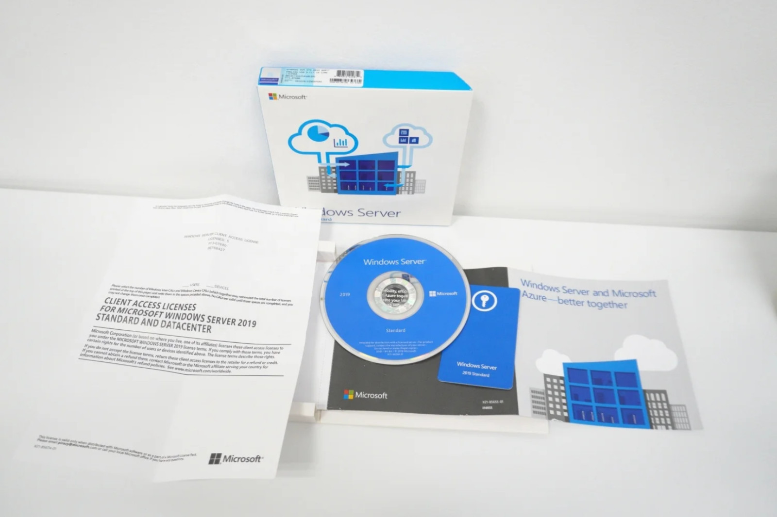 Windows Server 2019 Standard Box Pack - 1 Server License (5 CAL)