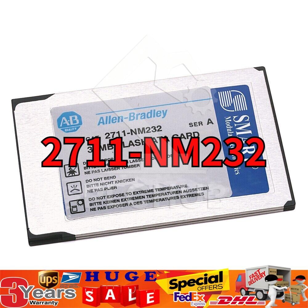 Allen-Bradley 2711-NM232 2711NM232 Ser. 32MB Flash ATA Card IN BOX NEW IN BOX