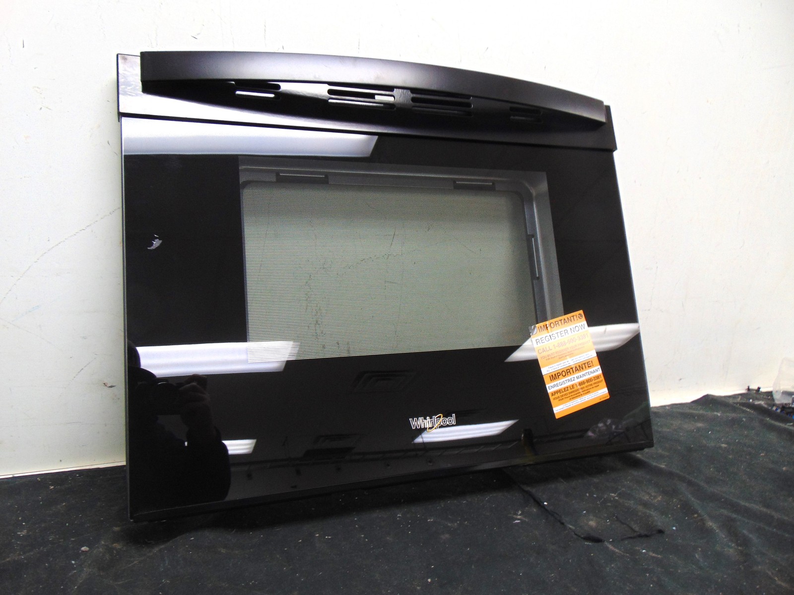 Whirlpool Electric Range WFES3030RB0 Door Assembly with Handle W11624779