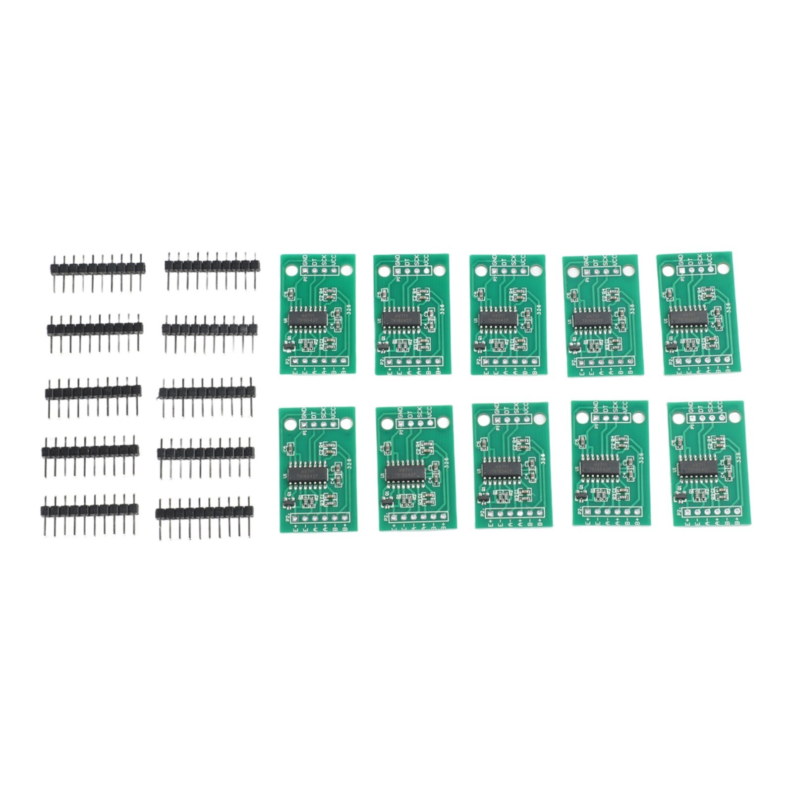 10PCS HX711 24bit for ADC load cell modules dual inputs for Arduino scale