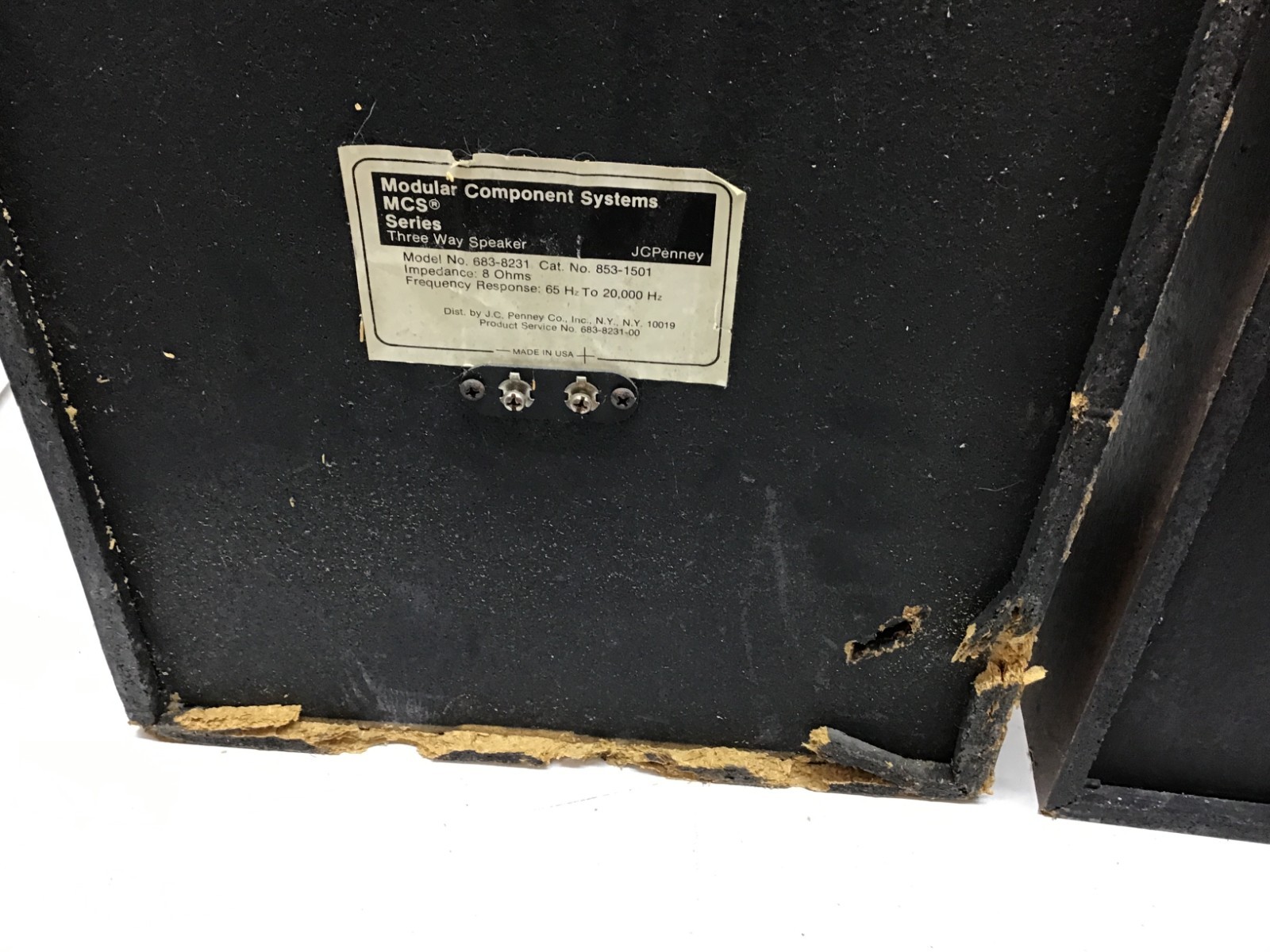 MCS 683-8231 Speakers - Pair