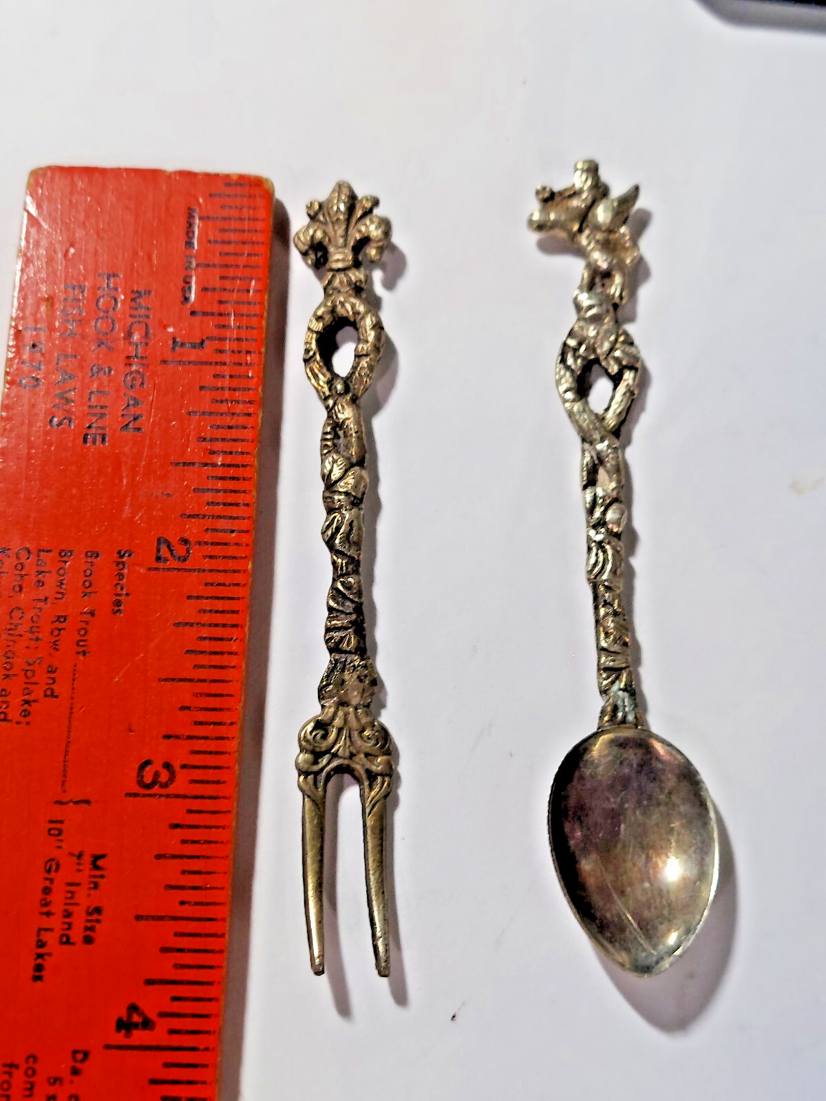 VINTAGE SPOON AND FORK