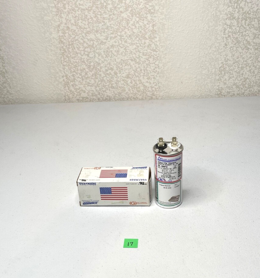 New AmRad USA2213 Round Run Capacitor
