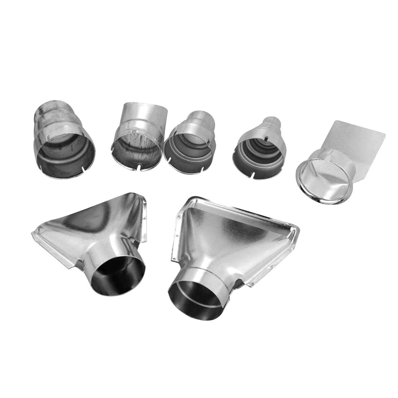 7pcs 35mm Heat Gun Nozzle Tips, Heat Gun Accessories, Stainless Steel Solderi...