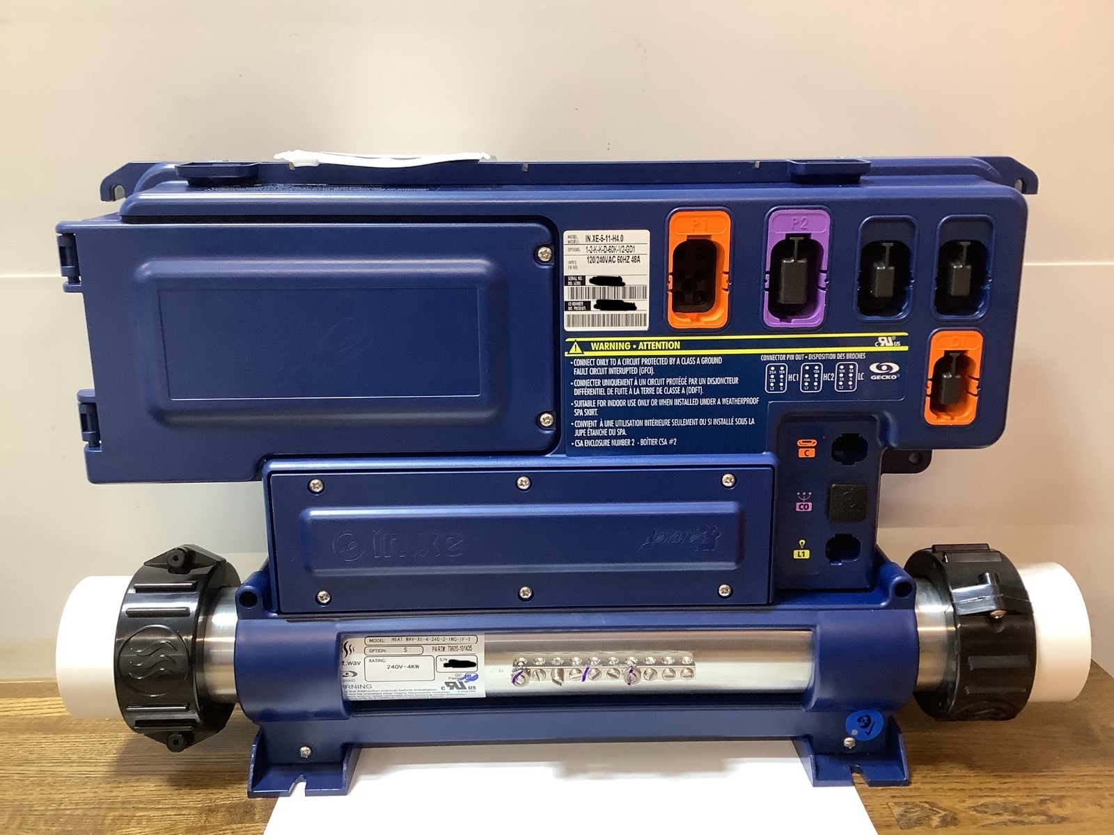 NEW Gecko Spa Pack IN.XE-5-11-H4.0