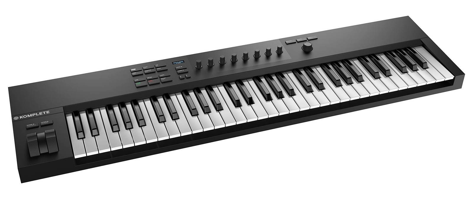 Native Instruments Komplete Kontrol A61 Controller Keyboard 61 Keys, Black