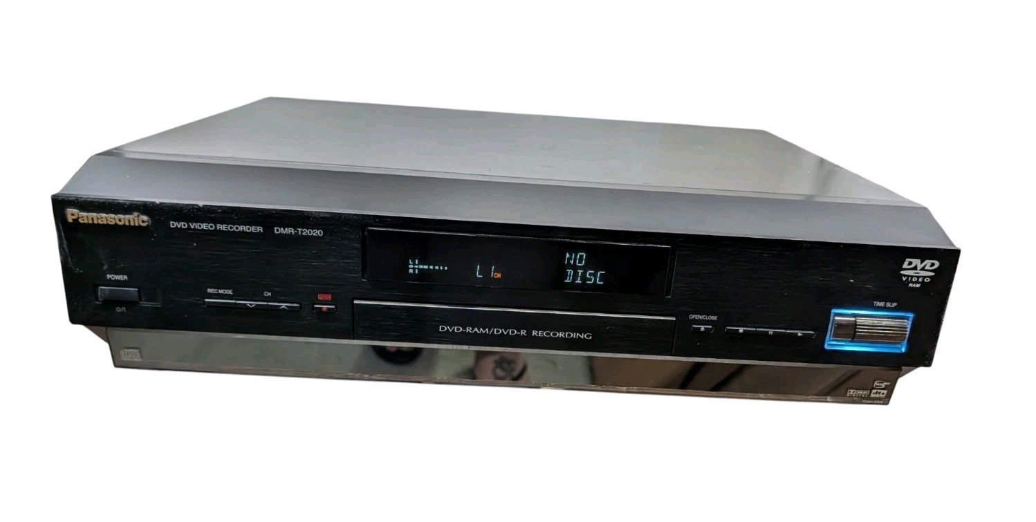 Panasonic DMR-T2020D DVD Recorder Player Tested Remote