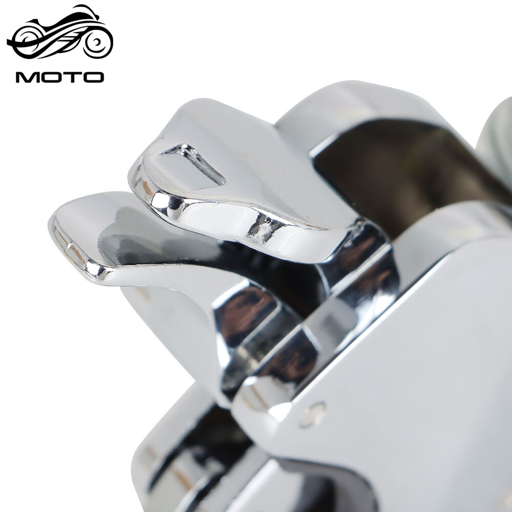 49mm 4PCS Windshield Windsreen Clamps For Dyna FXDB 2002-2016