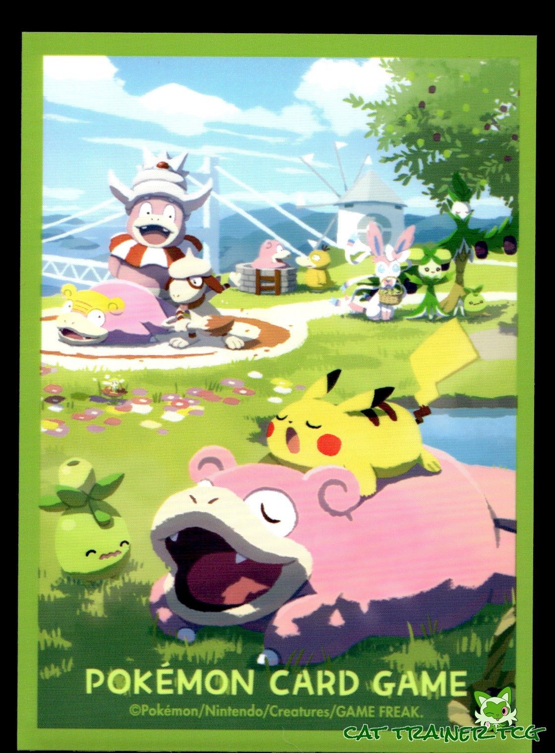 x1 Slowpoke Sleeve Kagawa Pokemon Center Grand Opening Japan Original New