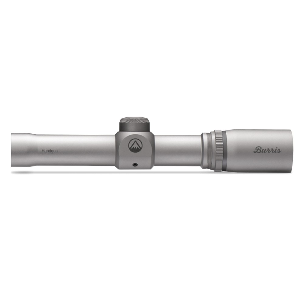 Burris Fixed 2x20 Handgun Scope, Plex Reticle, Silver, Nickel Finish 200229