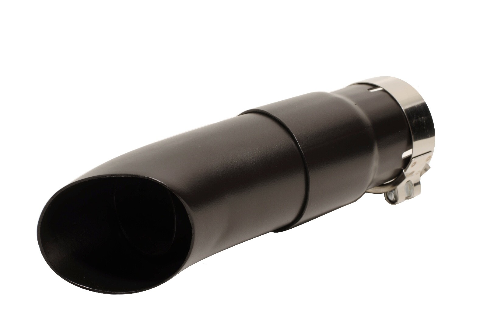 Radiant Cycles Shorty GP Exhaust Short Muffler Slipon 03-09 Suzuki GS500F BLACK
