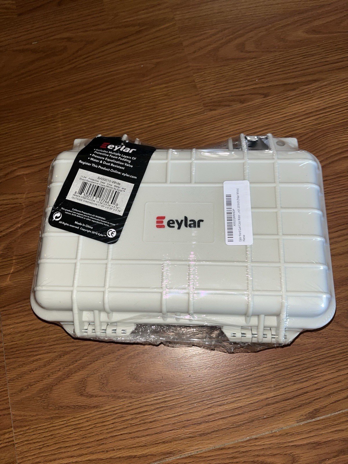 Eylar Hard Gun Case Water & Shock Proof With Foam 11" Inch across - EUC
