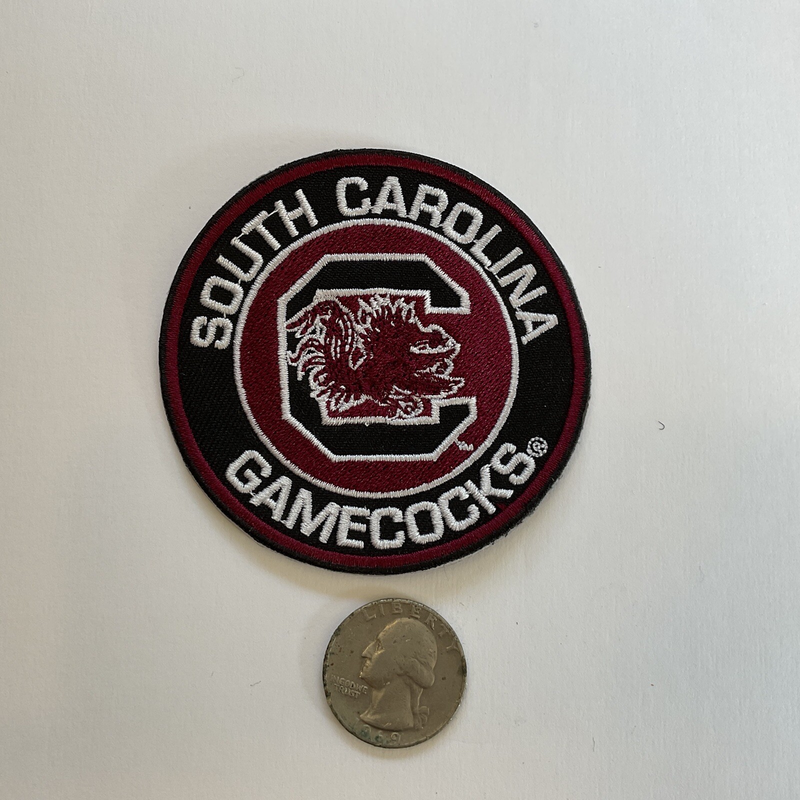 University of South Carolina Gamecocks  Embroidered Iron On Patch lot 3" x 3”
