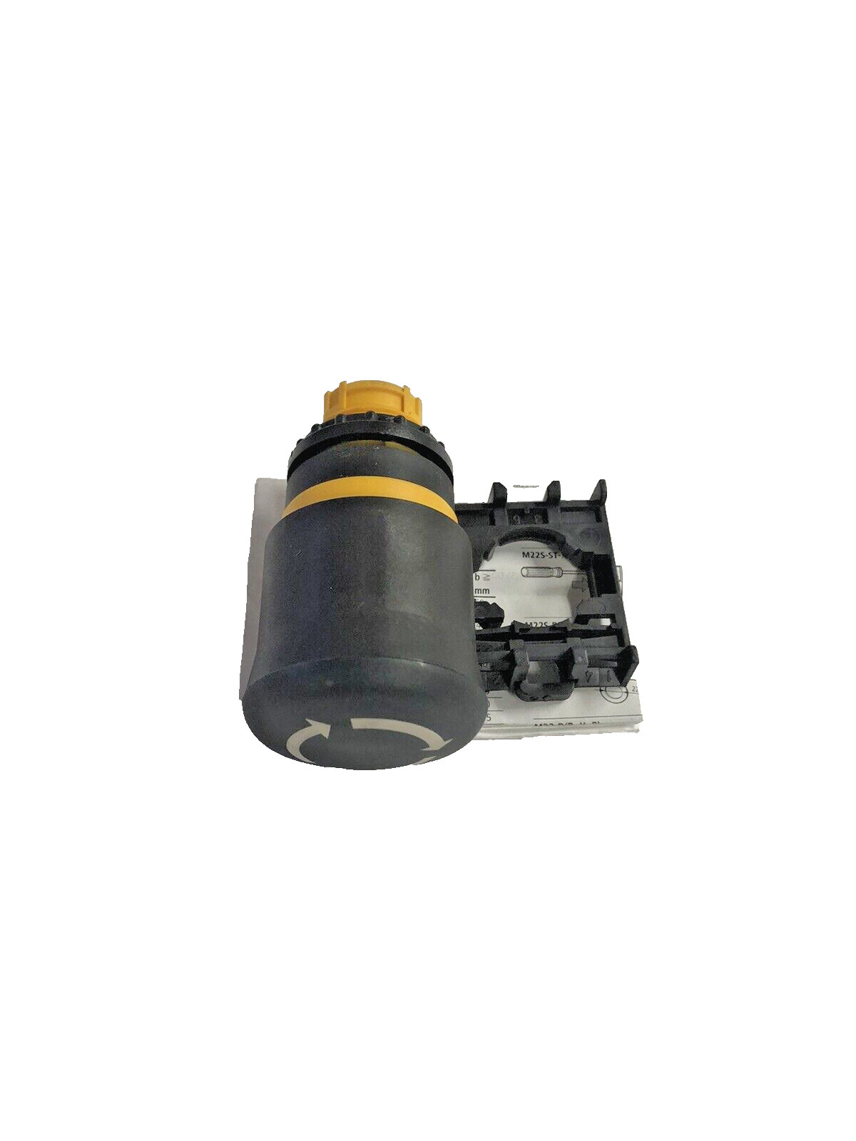 New Eaton M22S-PVT Pushbuttons Twist-to-Release Emergency Stop Operator