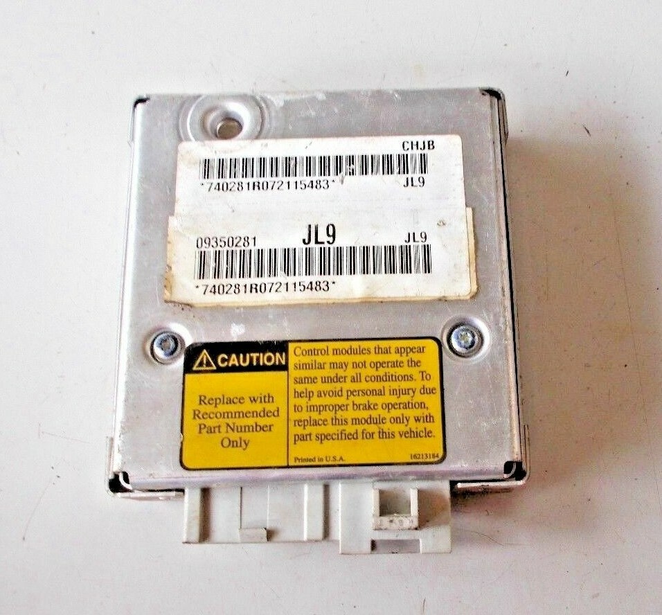 97 1998  Buick Century ABS ECU ECM COMPUTER ABS ECU 16206801 jl9 chjb FREE SH
