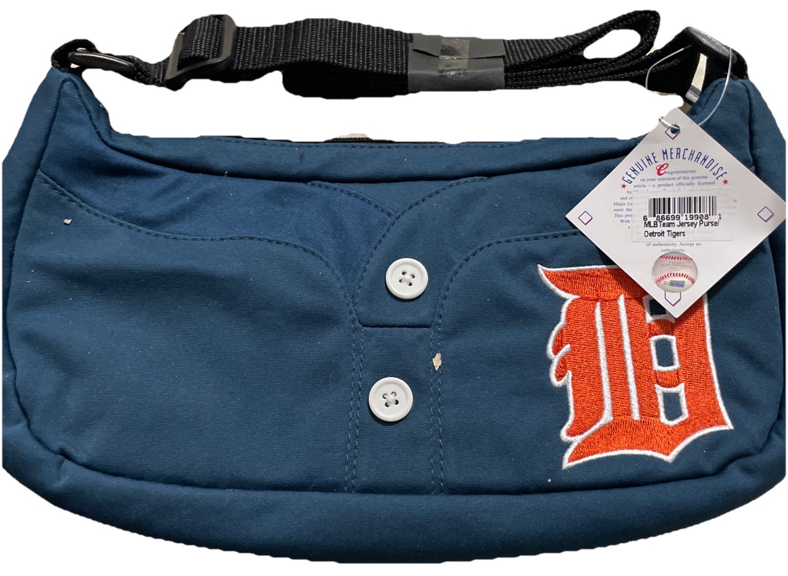 Detroit Tigers Purse Game day Hand Bag MLB Pro•fan•ity By Little Earth 13 X 6