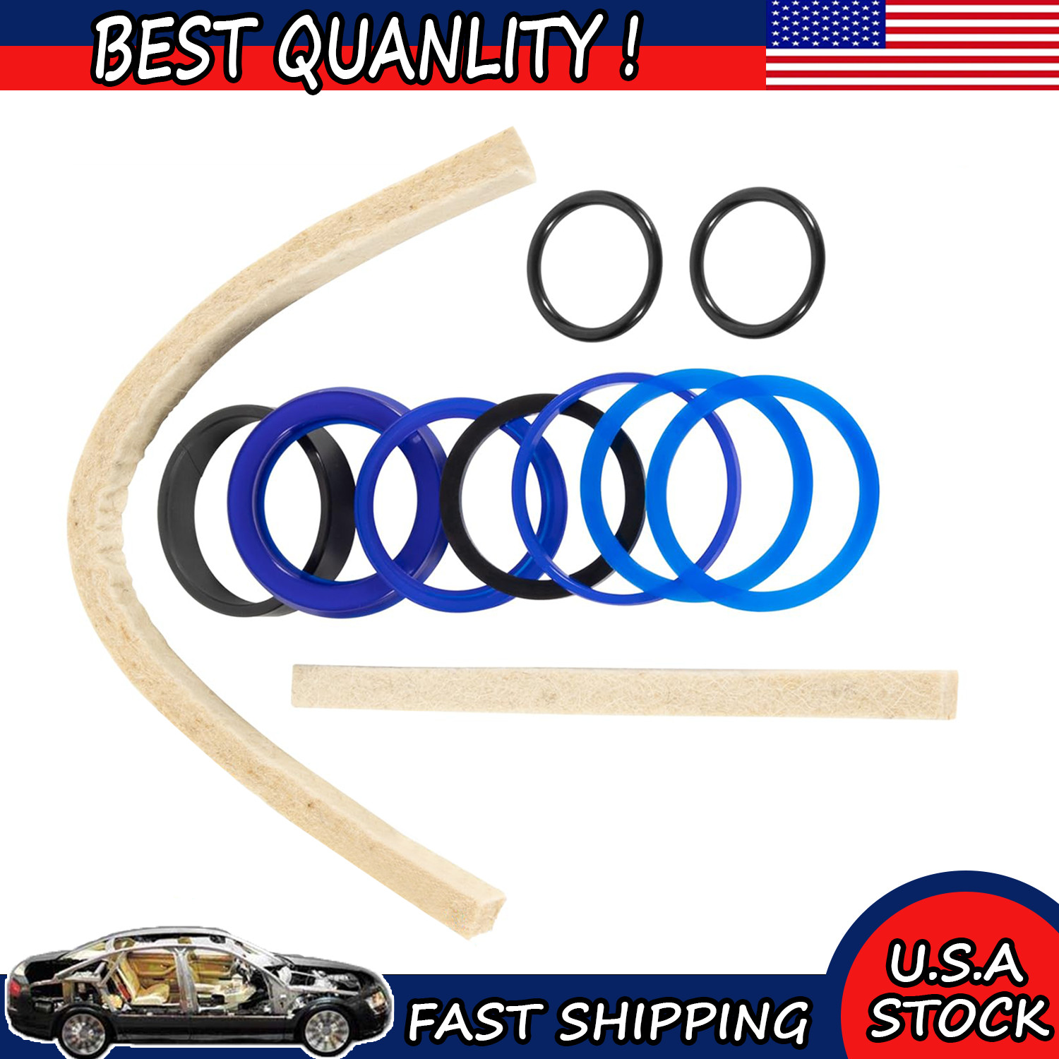 Rotary Lift Cylinder Seal Kits FJ783-12TH for Texas HYD SPO9 SP0A9 SPO7 SPOA7