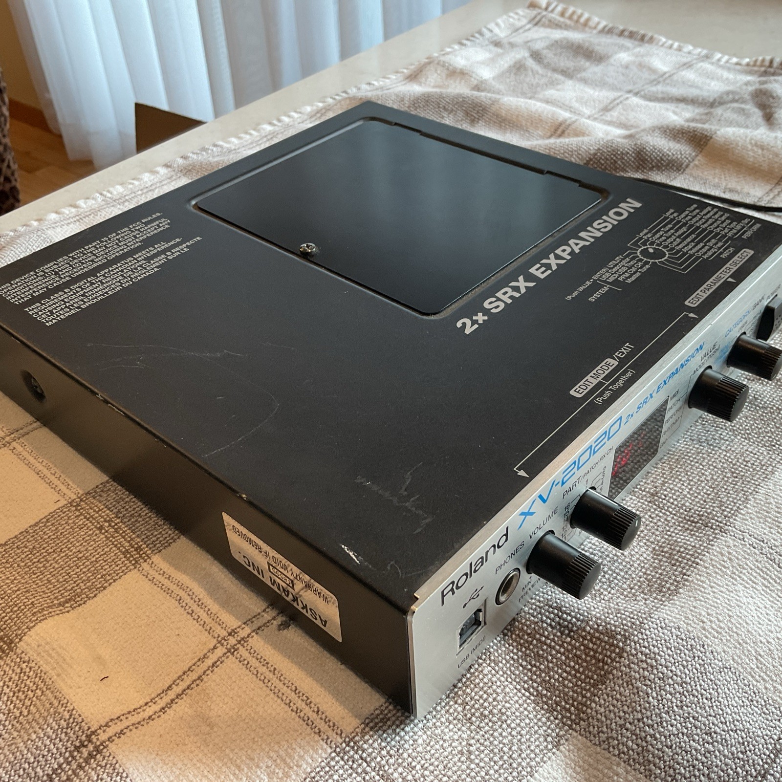 Roland XV-2020 2x SRX Expansion Synthesizer Module