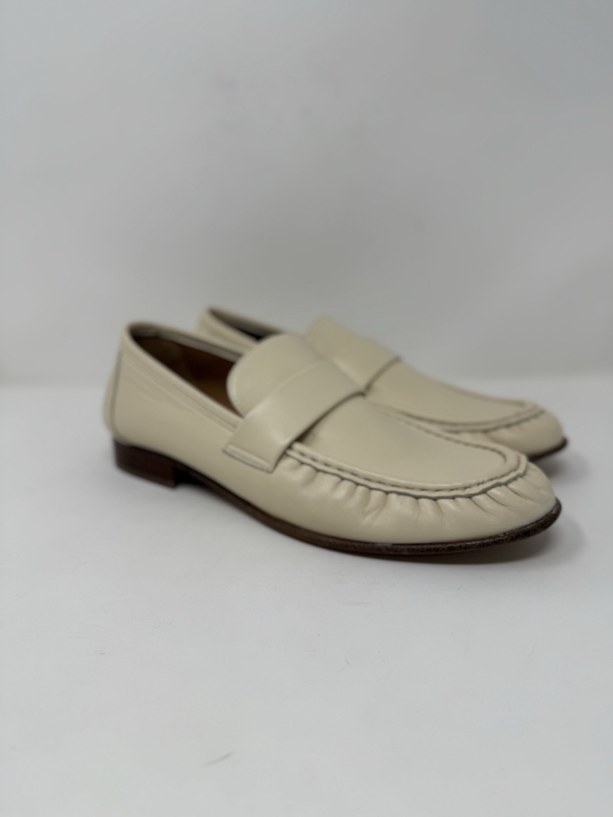 New Mansur Gavriel Ruched Loafer Jasmine Sz 9